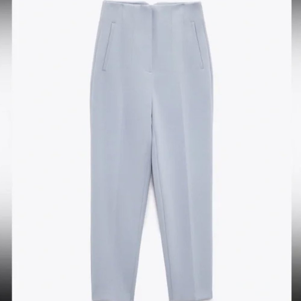 Zara High Waisted Trouser Pants